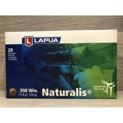 LAPUA .308 Win Naturalis 170 gr 11 g golyós lőszer