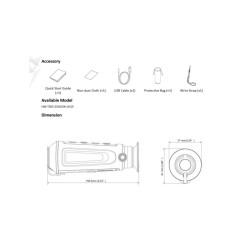 HIKMICRO LYNX PRO LE10S kézi hőkamera keresőtávcső