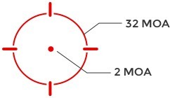 Holosun EPS-CARRY-RD-MRS pisztoly red dot